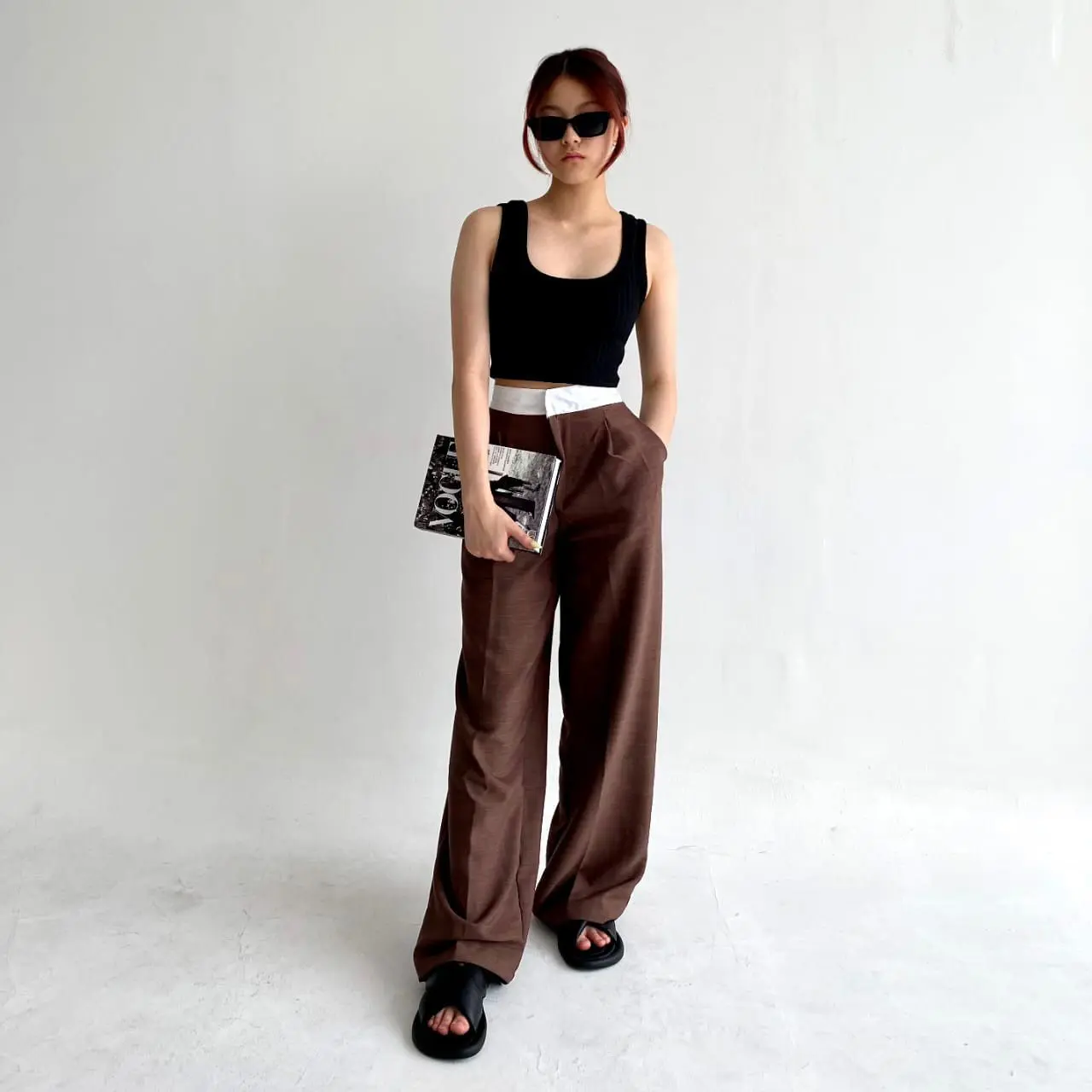 Celine List Longpants | Celana Panjang Kulot Wanita