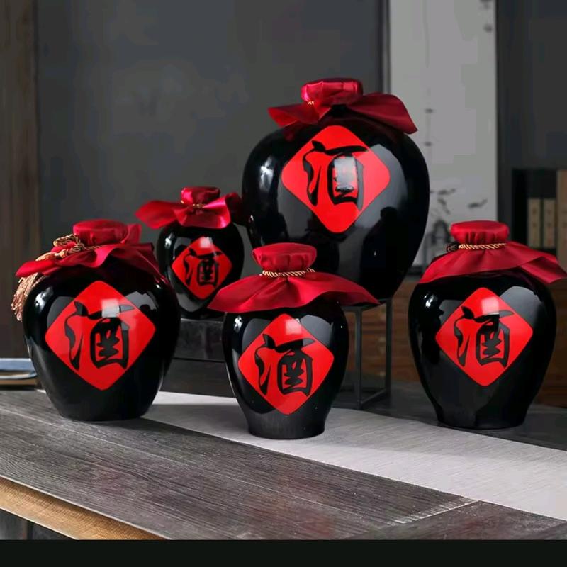 Bình đựng rượu gốm sứ cao cấp Nữ Nhi Hồng 1l , 3L ,5L