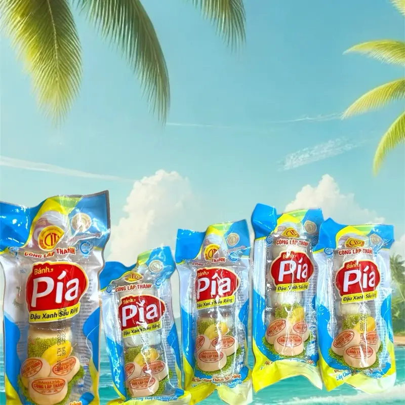 Bánh bía mini  đặc sản sóc trăng. , gói 5 chiếc, tổng khối lượng 100gr 0