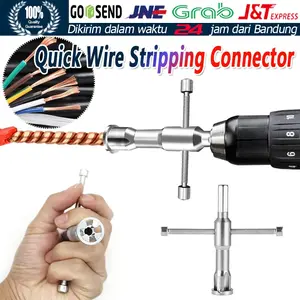 Universal Alat Pemutar Kabel dan Penyambung Kabel Listrik Twisting Tools Manual Wire Stripper