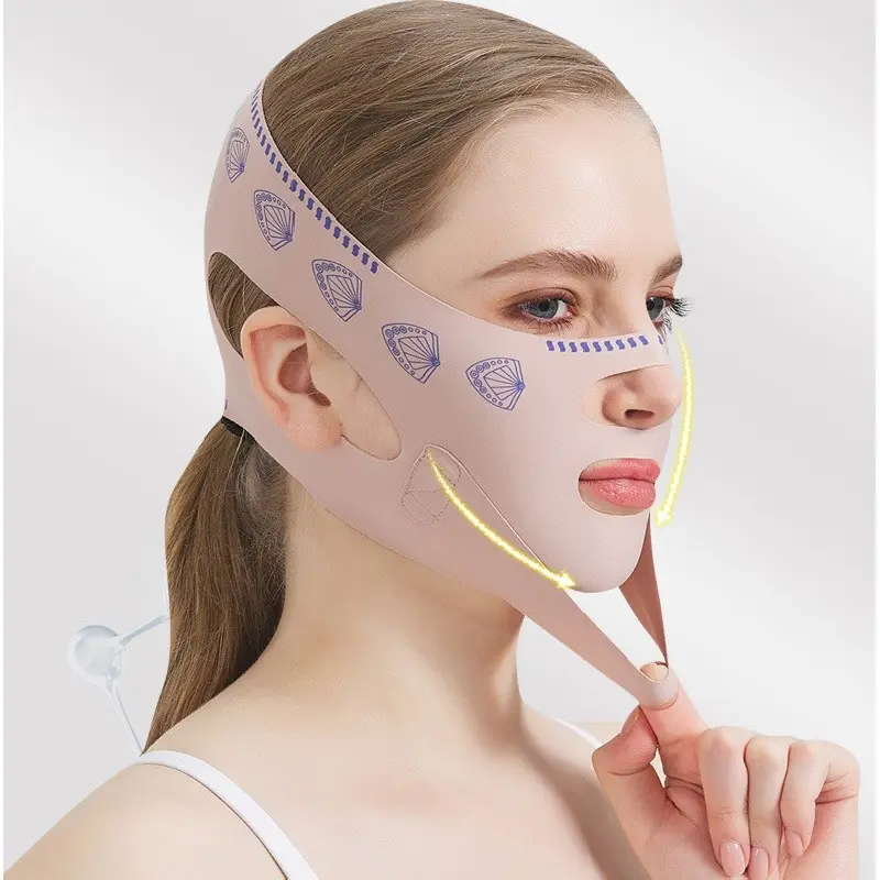 Full mask face Lift Chin strap Lift Sculptural Headwear Beauty equipment V Face Crafts
