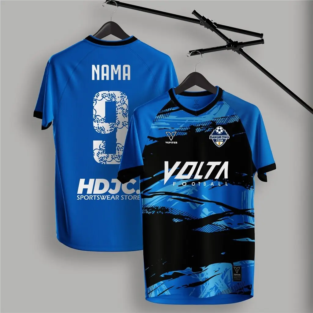 Áo Thi Đấu Bóng Đá Năm Người Chơi Bola, Thiết Kế Mới Cho Năm 2025, Có Thể Tùy Chỉnh Tên, Thích Hợp Cho Nam Giới, Phong Cách Cổ Điển 3D, Tay Ngắn, Áo Thi Đấu Nhiễm Vi Rút Thái Lan, Tiktok Áo Thun Ngắn Tay
