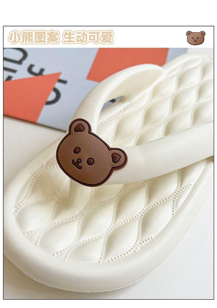 Product Introduction of Dép Xỏ Ngón, Đế Mềm, Dành Cho Nữ, Hàng Mới Về Mùa Hè, Thiết Kế Hình Gấu Dễ Thương, Đế Dày, Chống Trượt, Thích Hợp Đi Biển Và Ngoài Trời DéP Shoes GiàY 5