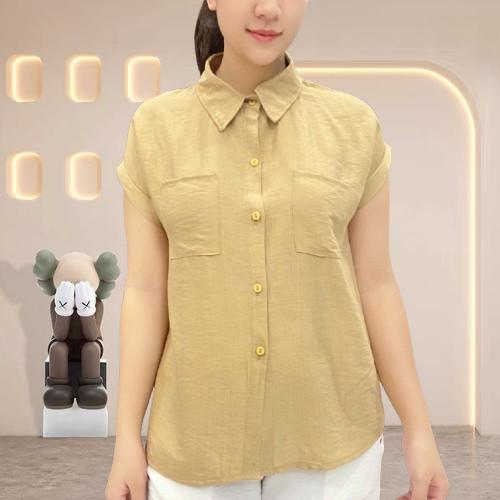 Áo Sơ Mi Nữ  kiểu dáng thanh lịch Top Voi Nhung Women Shirt