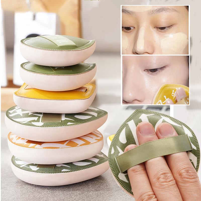 Mút Trang Điểm Hình Tam Giác Tròn Dễ Mang Theo Thích Hợp Để Trang Điểm Ướt Và Khô Đệm Nền Dày Và Mịn Không Có Bột Bánh Mút Bọt Biển Dụng Cụ Trang Điểm Cầm Tay Làm Bằng Bông Có Thể Giặt Được Túi Trang Điểm Nữ Mút Trang Điểm