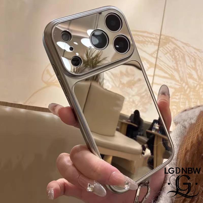 Ốp lưng mềm tráng gương điện phân cao cấp, tương thích với IPhone 12 17 16 15 16 11 13 Pro Max XR XS Max X Air 16 15 14 Plus 12 13 15 17 16 14 Pro Cửa sổ hiển thị lớn giúp bảo vệ điện thoại khỏi va đập