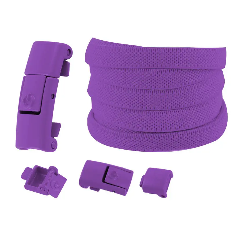 Lazy-Free Shoelace Buckle Women's Elastic Widened Shoelace Men's Tie-Free Fixing Device