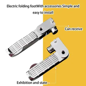 Foot Step Depan Lipat/pijakan kaki depan universal sepeda listrik Outdoor