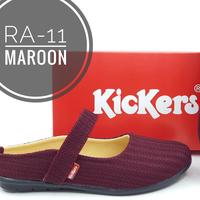 Gambar Fashion Sandal Kickers Wanita Flat Kode RA-11 Shoes Selop Cewek dari majujayashop1 Kota Surabaya 2 Tokopedia