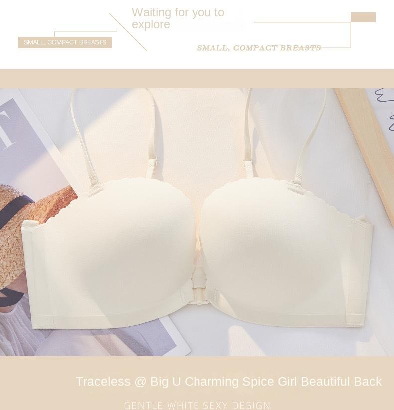 Product Introduction of Áo Ngực Không Dây, Thời Trang, Khóa Trước, Liền Mạch, Lưng Đẹp Gợi Cảm, Ngực Nhỏ Đẩy Lên, Lớn Và Thoải Mái, Áo Ngực Đồ Lót Nữ 13