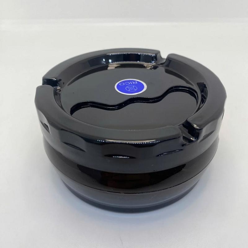  Gạt Tàn Thuốc Lớn Họa Tiết Sơn Mài Rico G04 - Thiết Kế Độc Đáo 