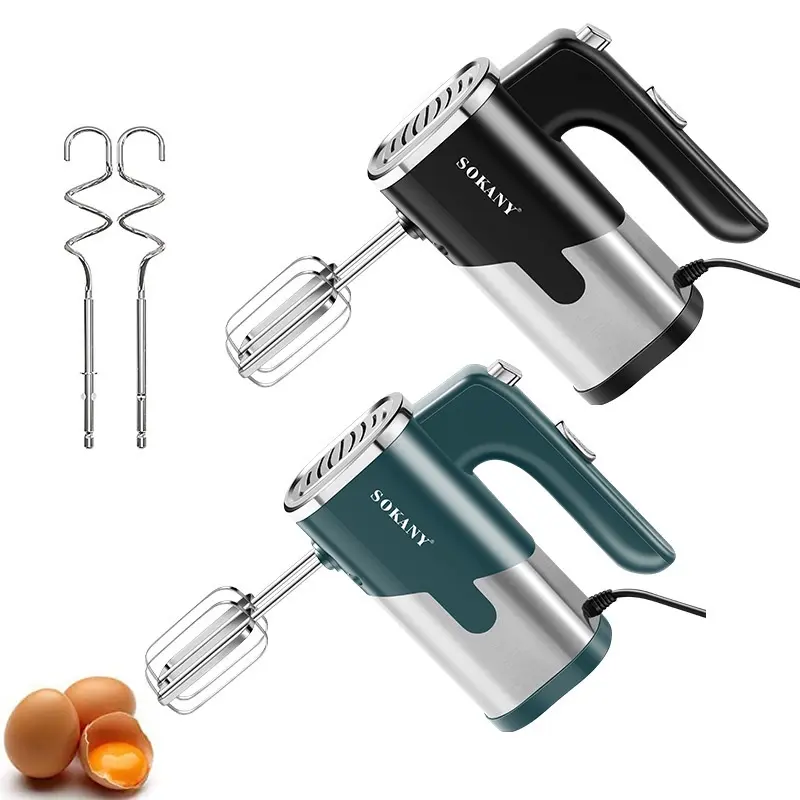 Máy đánh trứng cầm tay SOKANY 800W có 5 chế độ điều chỉnh 0