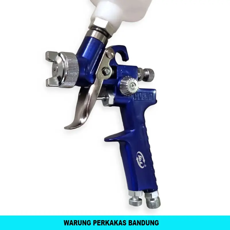 Spray Gun HVLP H2000 Tabung Atas 100mL 0.8 mm Alat Semprot Cat 2