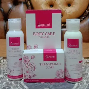 BODYCARE HANASUI 3IN1 pAKET PEMUTIH TUBUH