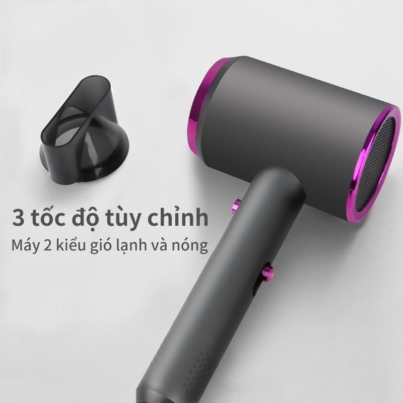 Máy sấy tóc 2 chiều nóng lạnh công suất lớn nhanh khô tóc, chế độ sấy chăm sóc tóc chuẩn salon wavers