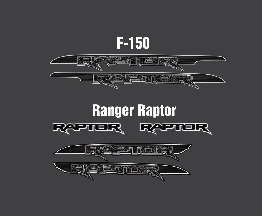 Raptor sticker tem zin | F-150 và Raptor sticker