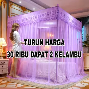 TERLARIS KELAMBU NYAMUK ISI 2 PCS KELAMBU NYAMUK Pencegahan Serangga Ranjang