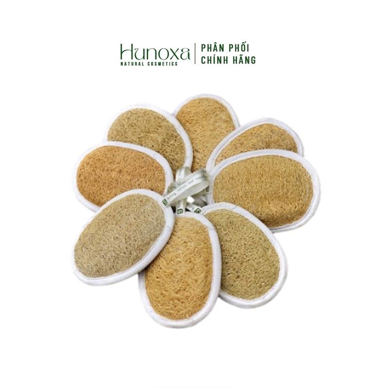 Bông tắm xơ mướp Sinh Dược tự nhiên, xơ mướp tẩy tế bào chết mát xa cơ thể - HUNOXA 0