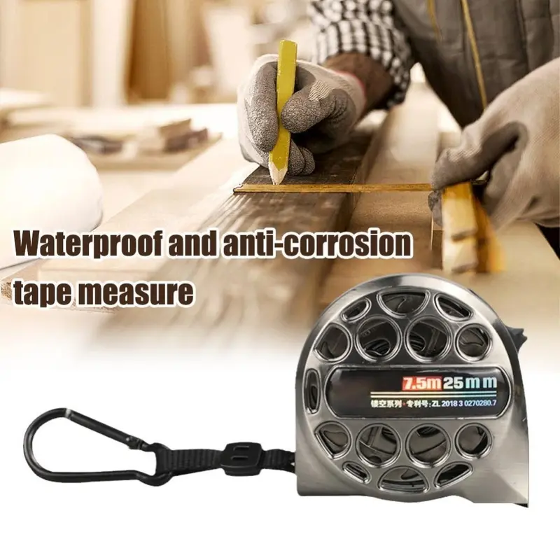 Dụng cụ đo, Thước băng có độ chính xác cao, 3m / 5m / 7,5m, Thước đo, Thước đo gỗ, Thước thép hệ mét 1