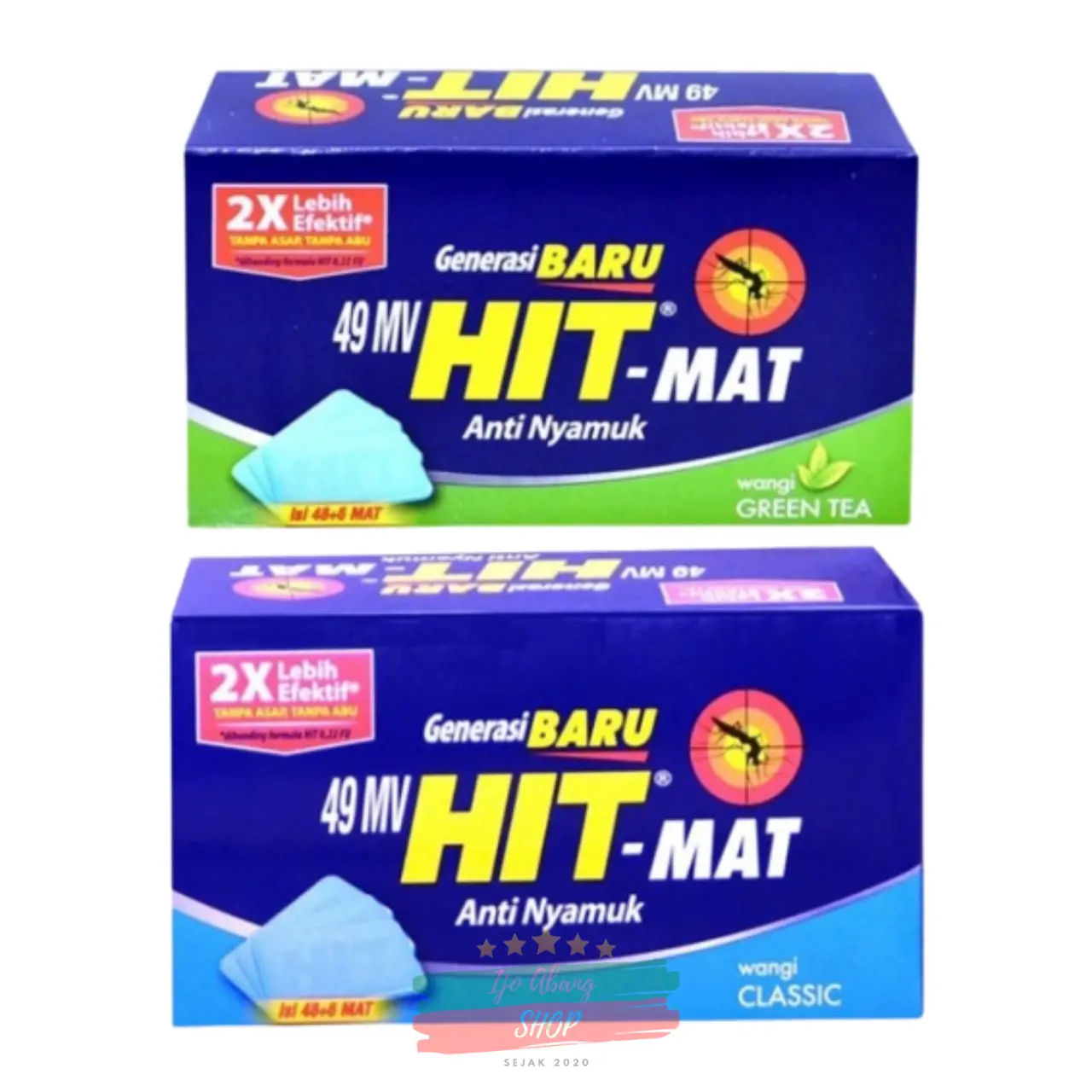 Hit Mat Anti Nyamuk Elektrik Refill Isi 48+6 pcs