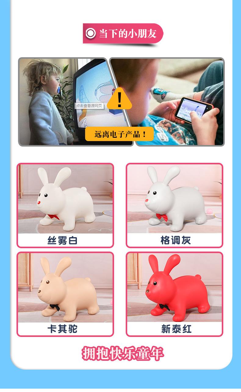 Product Introduction of Horse Dragon Thickened PVC Leather Horse Rubber Inflatable Inflatable Horse Music 24