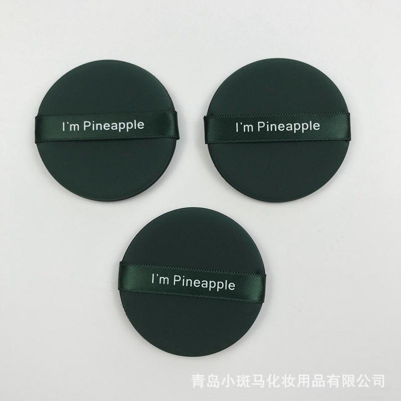 Product Introduction of Soft Double-Sided Available Cushion Powder Puff Wet and Dry Pineapple Pie Rhubarb Pie Puff Beauty Tools 13