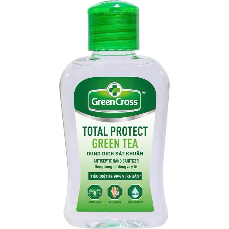 ￼Dung dịch rửa tay , Xịt GREEN CROSS Hương Tự Nhiên , Hương Trà Xanh. 100ml , 70ml , Gel 60ml Trà Xanh 7