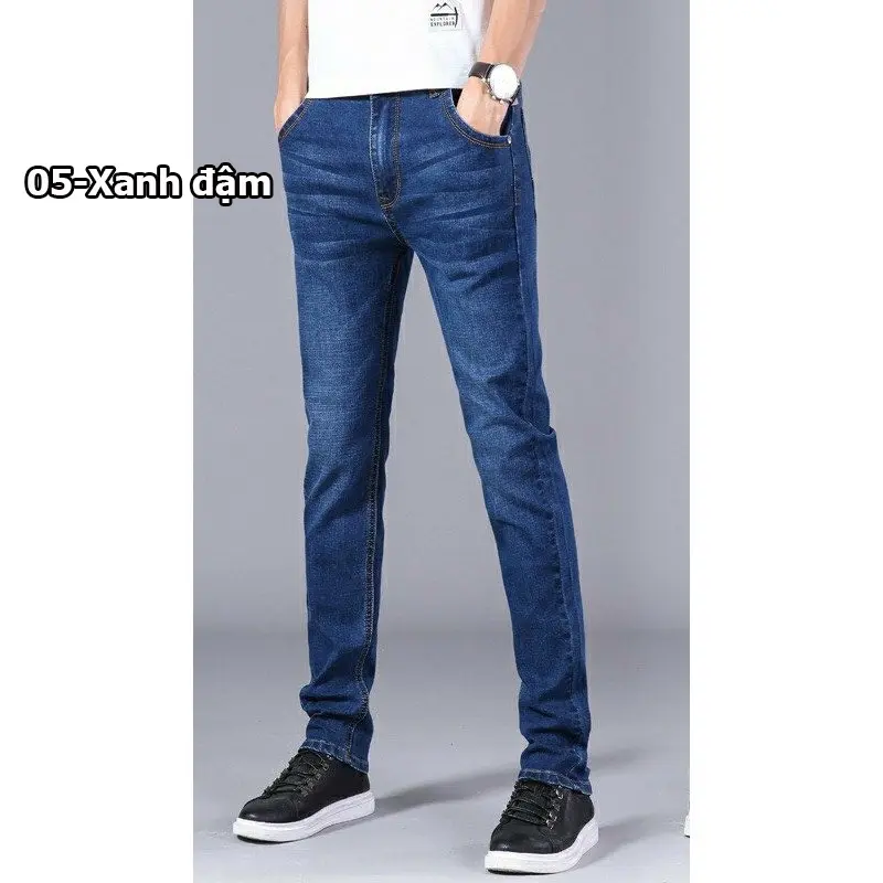 Quần Jeans Nam cao cấp co giãn 4 chiều thoải mái phong cách chất lượng cao, dày dặn, thoáng khí 7
