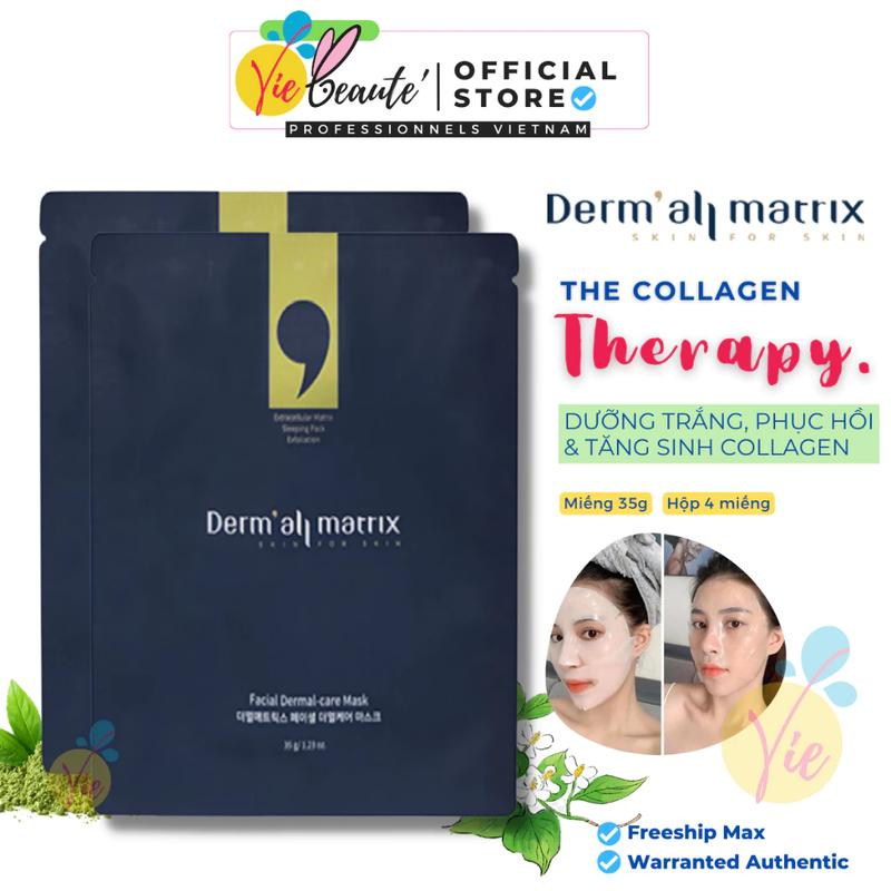   ĐỘC QUYỀN PARILA  Mặt nạ thạch Matrix - DERM'ALL MATRIX Facial Derma Mask dưỡng trắng nâng cơ & tăng sinh collagen Làm Đẹp Da Skincare 