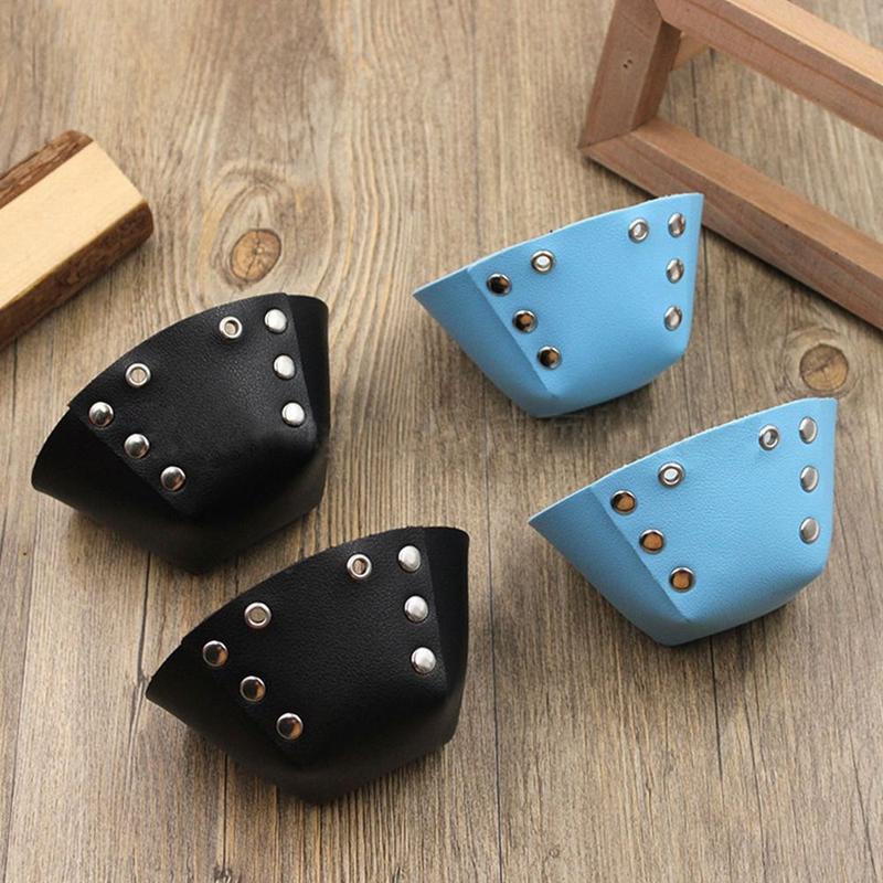 New PU Leather Roller Skate Toe Caps 5 Colors 105*50mm Skate Toe Guards Roller Skating Cap Roller Skate Parts 7