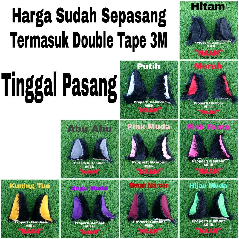 Kuping Helm, Kuping Kucing Helm, Kuping Helm Bogo 2