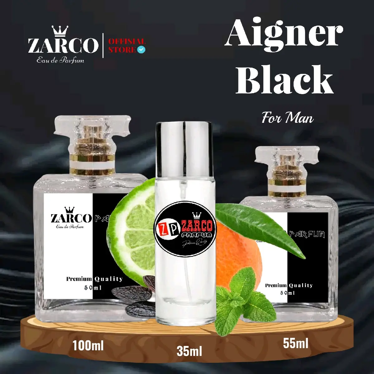 Zarco Parfum - Aigner Black Premium Quality