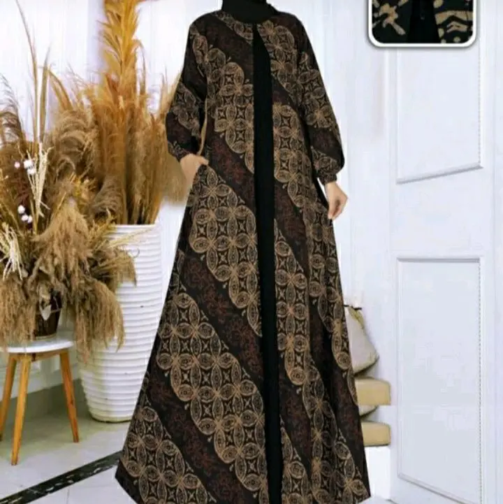 GAMIS BATIK/GAMIS PESAT/GAMIS TERBARU/GAMIS KEKINIAN 4