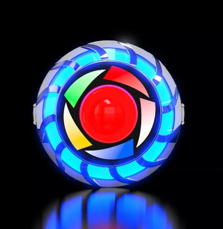 Đèn Hậu Lốc Xoáy 7 Màu Thiên Thần - BMU - 12V Điện Bình - Lắp Wave, Dream, Sirius, Raider ( chân M5 ) - Phụ Tùng Xe Máy Phụ Kiện