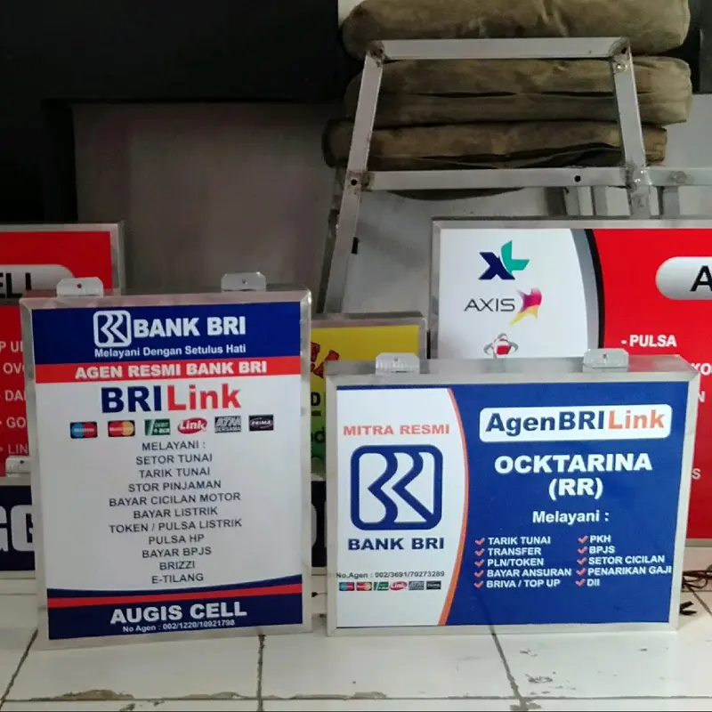 NEON BOX AKRILIK UK 30X45 DISEN SUKA SUKA 8