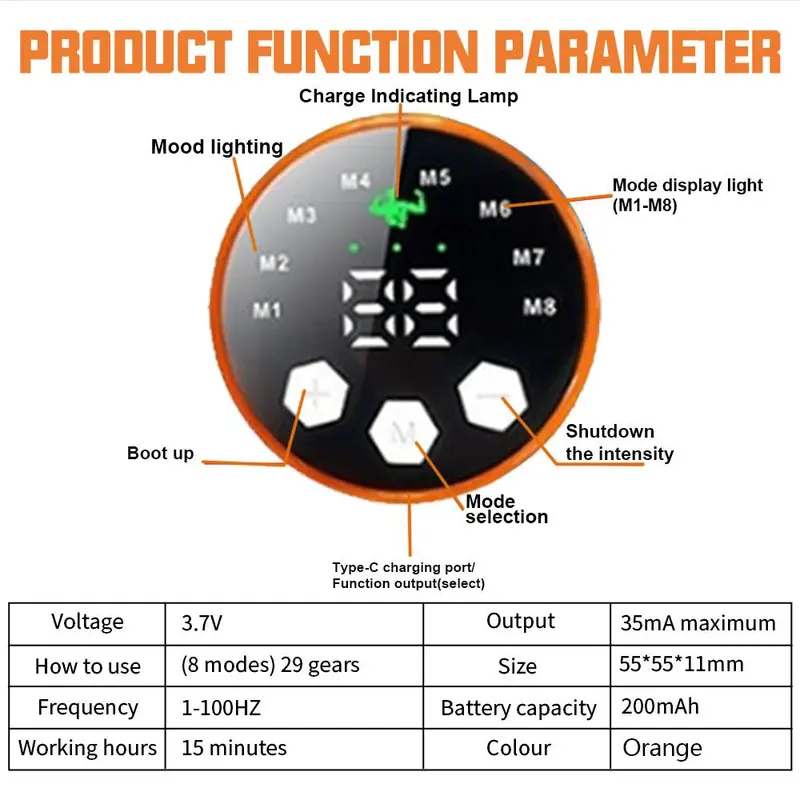 Smart Abdominal Muscle Trainer, Portable Abdominal Muscle Stimulator, Abdominal Training Equipment for Home Office Fitness Workout 4