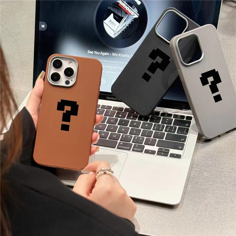 Product Introduction of yukiijess Case For Lychee Soft Redmi 14C 13 A3 13C A2 A1 Note 13 Pro Note11S 12C 10C 10A 9C 9A Note12Pro 11Pro 10S 9S 9Pro 8 Pro Poco C75 C65 X5 5G X6 X3 NFC X3 Pro M6 Pro Casing Ponsel Tanda Tanya Mosaik Anti Jatuh Silicone Cover 11
