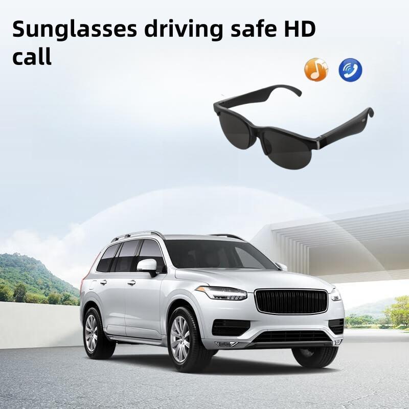 Smart Glasses, Wireless Headphone Smart Glasses for iPhone, Sunglasses for Women & Men, Bluetooth-compatible Glasses, New Year's Christmas Gifts 4