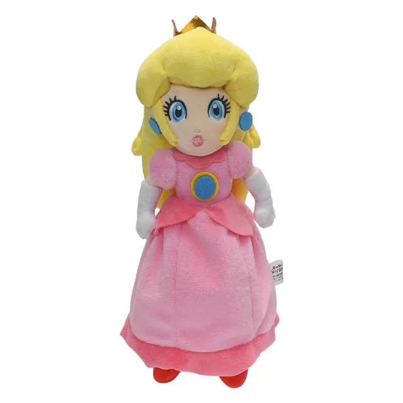 Princess Peach Mario Plush Toys Kawaii Stuffed Cartoon Cute Dolls Birthday Christmas Gift For Kids Collection