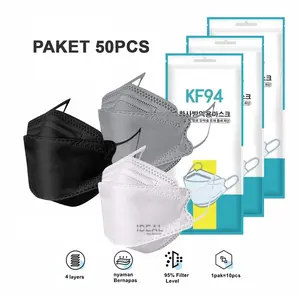 MASKER KF94 KOREA 4PLY PAKET 50PCS
