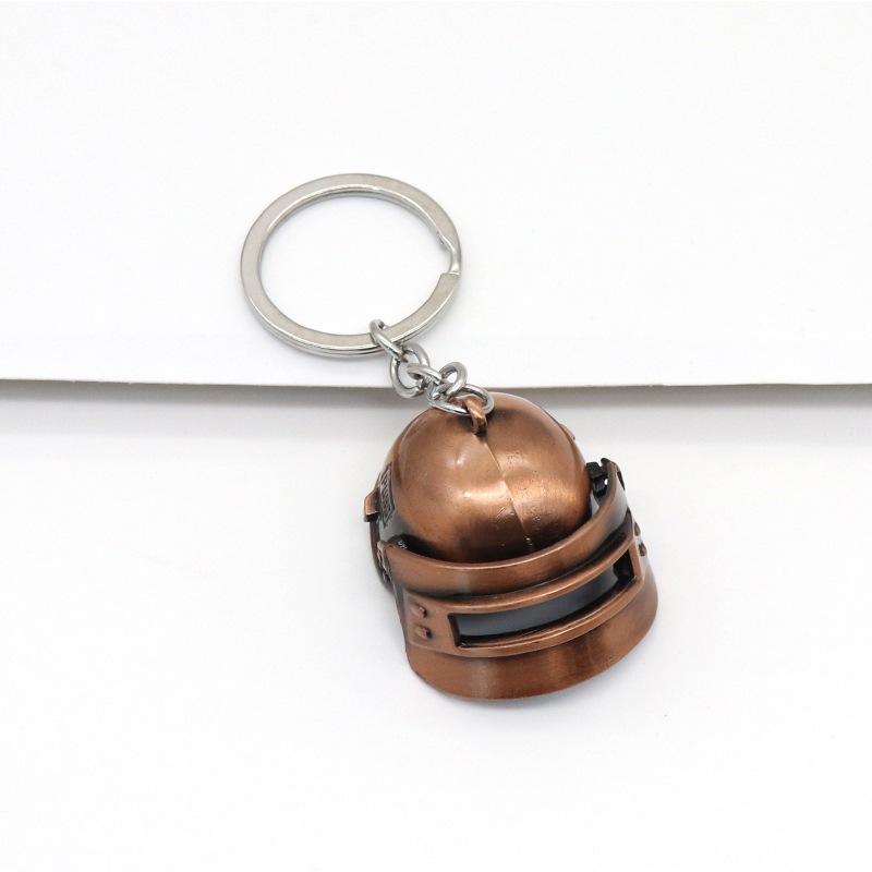Keychain 3D Helm PU BG / Gantungan Kunci / Senjata PU BG 4