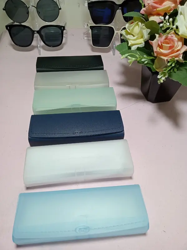 [Shop Khai Trương Nhiều Ưu Đãi] Hộp đựng Kính, hộp kính cận,đựng đồ trang sức giúp bảo vệ kính không bị xước nhiều màu 1