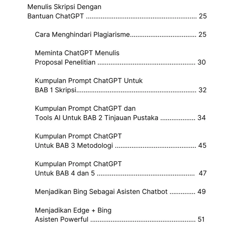 CHATGPT SKRIPSI MAGIC : Panduan Menaklukkan Tugas Akhir Dengan ChatGPT dan AI Soft Cover Special Edition 5