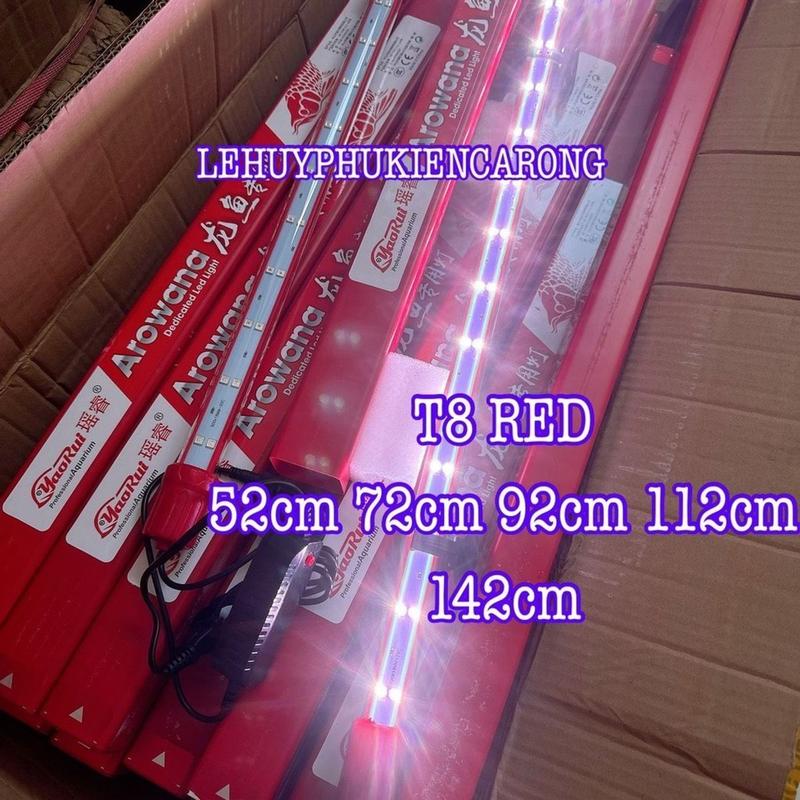 Đèn Led T8 Bóng ACYLIC Red Arowana Đủ kícḣ Thước Cho Cá Rồng Cá Lóc Cá Vàng Và Các Loại Cá Cảnh
