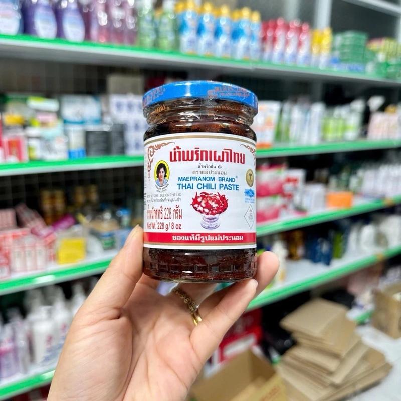  Hủ Sa Tế Ớt Maepranom Thai Chili Paste Nổi Tiếng Thái Lan 