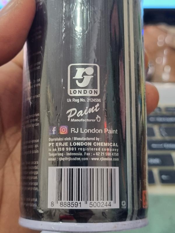 Cat Semprot PILOK RJ GOLD CHROME 150ML EMAS SILVER KRUM BRON 6