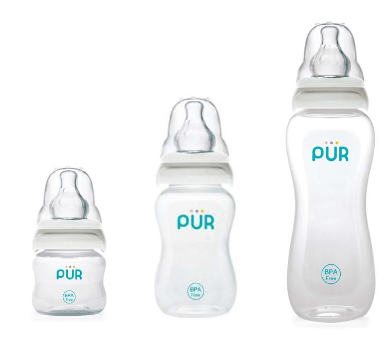 PUR Bình sữa cho bé Pur Comfort có 1,2,3 tia sản xuất tại Thái Lan Kem Voi