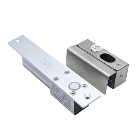 Dropbolt Paket Lengkap | Drop Bolt Pintu Kaca Frameless + BRACKET U 4