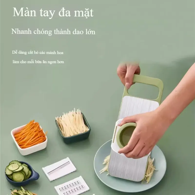 Người lười phải có bộ wiper đa chức năng, cắt mẫu đơn giản hơn, an toàn và không làm đau tay, dễ dàng để làm thực phẩm đẹp 2