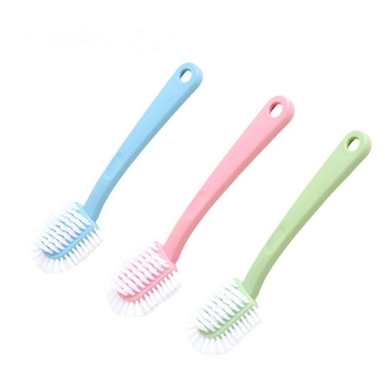 Cây cọ vệ sinh giày dép 3 ĐẦU - Bàn chải vệ sinh giày dép 2
